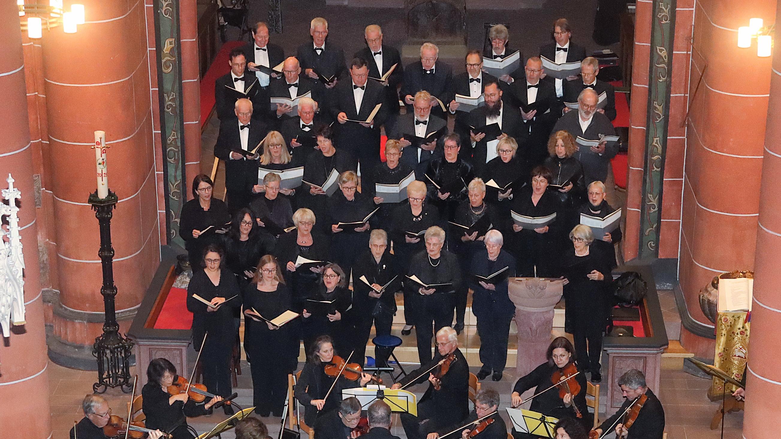 Chor der Wendalinusbasilika bei einem Konzert