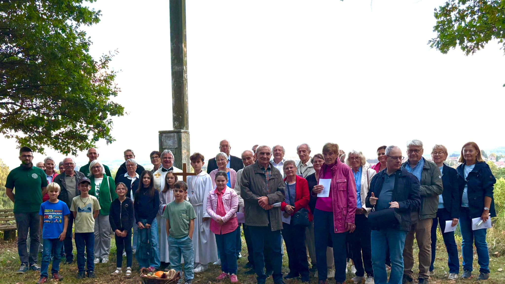 Erntedankprozession 03.10.2026 zum Weißen Kreuz in Bliesen