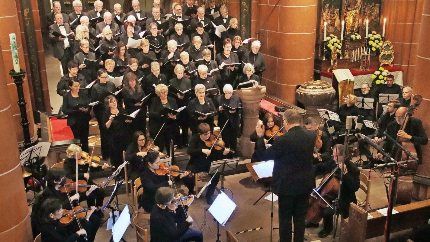 Chor der Wendalinusbasilika bei einem Konzert